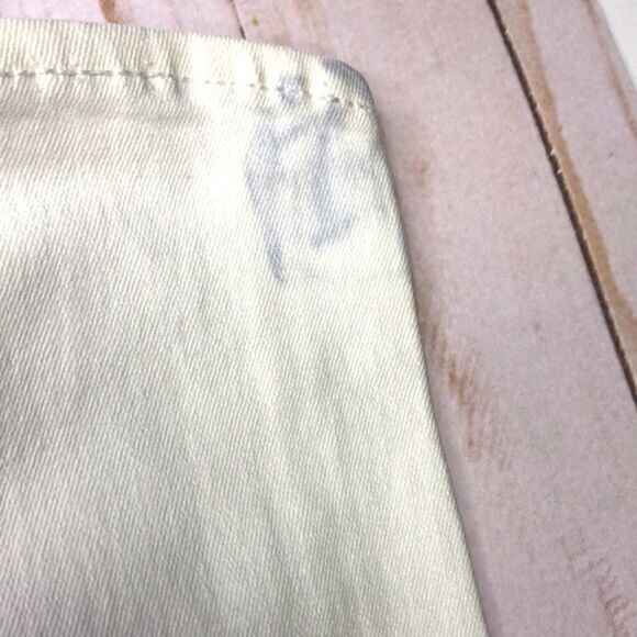 Old Navy Midrise Rockstar Bright White Distressed Skinny Jean - Picture 5 of 7